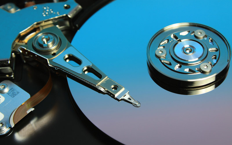 ハードディスクドライブのイメージ画像